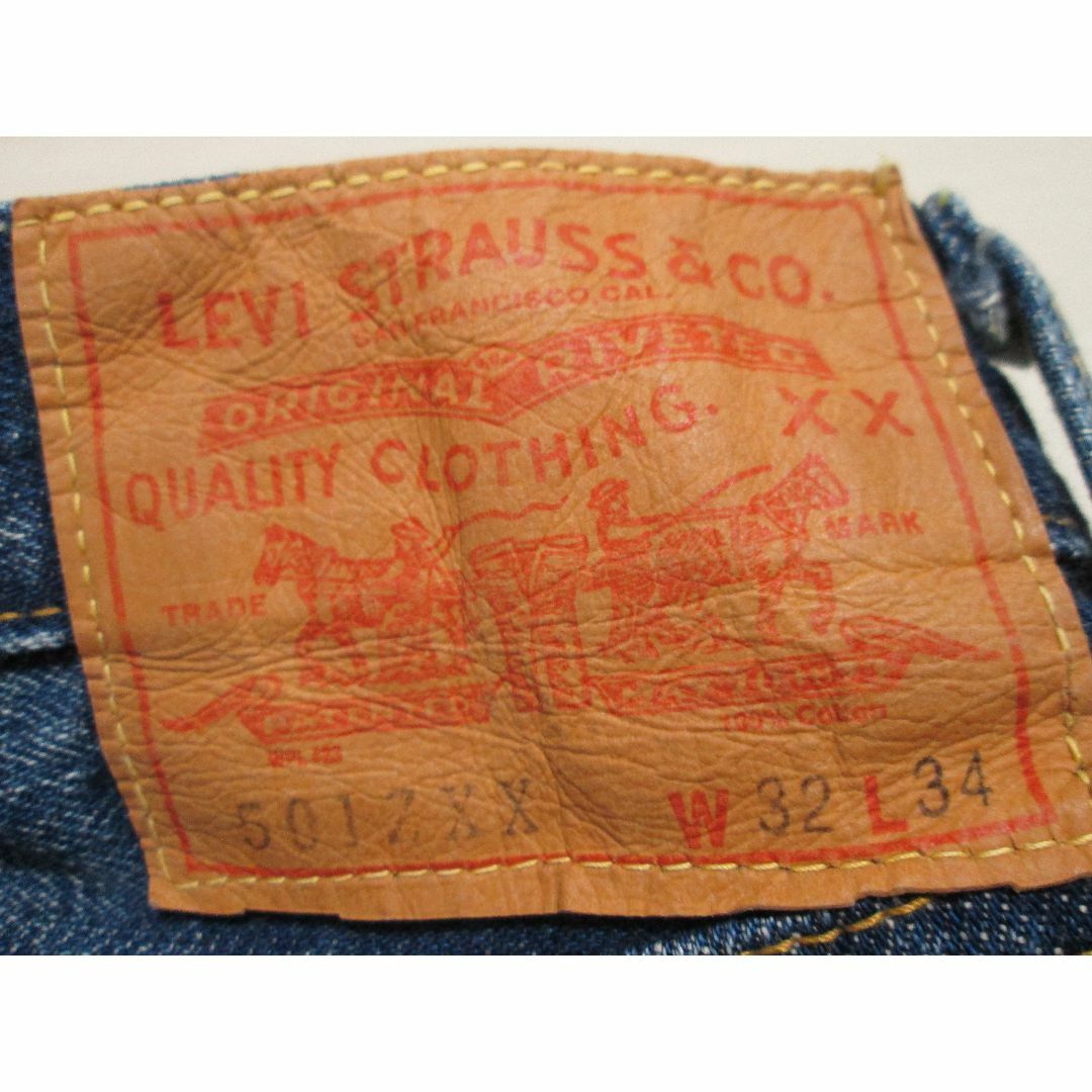 Levi's - 貴重 リーバイス 501 501ZXX 1954年モデル 紙パッチ Levi's - 貴重 リーバイス 501 501ZXX 1954年モデル 紙パッチ
