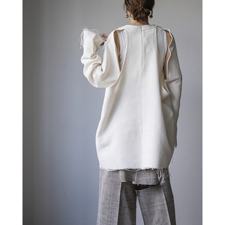 アディッションアデライデ(ADDITION ADELAIDE)の新品　Niccolo Pasqualetti gilet blouse トップス(シャツ/ブラウス(長袖/七分))
