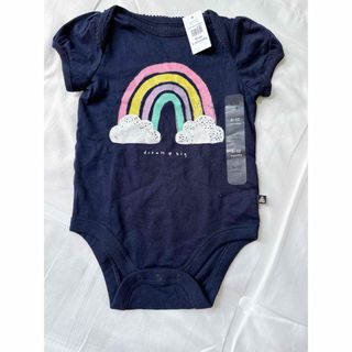 ベビーギャップ(babyGAP)の★新品未使用★ babyGAP ロンパース70cm  虹(ロンパース)