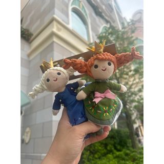 アナと雪の女王　ファンタジースプリングス　ぬいぐるみチャームセット