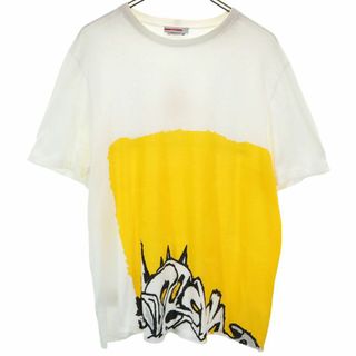 PRADA - プラダ 半袖 Tシャツ L ホワイト系 PRADA メンズ