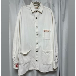 ラフシモンズ(RAF SIMONS)の【匿名配送】ラフシモンズ　ビッグフィット　デニムシャツ(Gジャン/デニムジャケット)