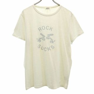 A.P.C - アーペーセー 半袖 Tシャツ 4 オフホワイト A.P.C. メンズ