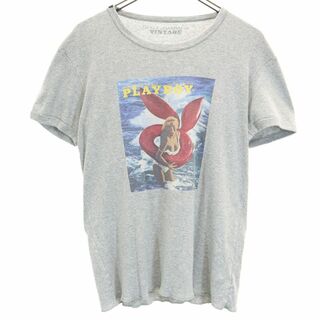 ドルチェアンドガッバーナ(DOLCE&GABBANA)のドルチェアンドガッバーナ イタリア製 プリント 半袖 Tシャツ 44 グレー DOLCE&GABBANA メンズ(Tシャツ/カットソー(半袖/袖なし))