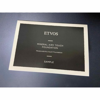 エトヴォス(ETVOS)のエトヴォス ミネラルエアリータッチファンデーション サンプル(ファンデーション)