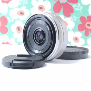 ソニー(SONY)の❤SONY 単焦点 SEL16F28❤パンケーキレンズ Eマウント❤大人気❤(ミラーレス一眼)