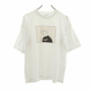 コンバース 日本製 プリント 半袖 Tシャツ ホワイト CONVERSE メンズ