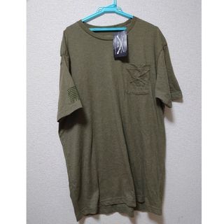 gruntstyle　Tシャツ　カーキ　海外size XL　新品未使用(Tシャツ/カットソー(半袖/袖なし))