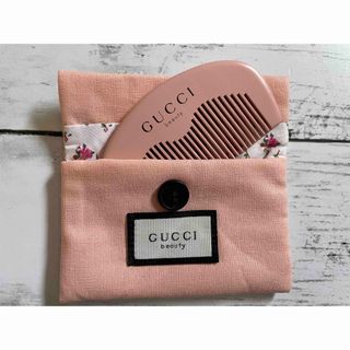 GUCCI - GUCCI ビューティー海外限定ノベルティ コーム&ポーチ2 GUCCI - GUCCI ビューティー海外限定ノベルティ コーム&ポーチ2