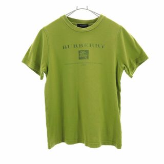 バーバリー(BURBERRY)のバーバリーロンドン 三陽商会 日本製 プリント 半袖 Tシャツ 130A グリーン系 BURBERRY LONDON キッズ(Tシャツ/カットソー)