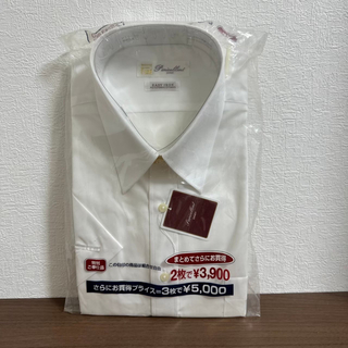 メンズ　カッターシャツ　白色　半袖(Tシャツ/カットソー(半袖/袖なし))