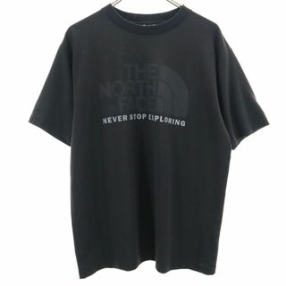 ザノースフェイス(THE NORTH FACE)のノースフェイス アウトドア NT32431 半袖 Tシャツ L ブラック THE NORTH FACE TEK TEE メンズ(Tシャツ/カットソー(半袖/袖なし))