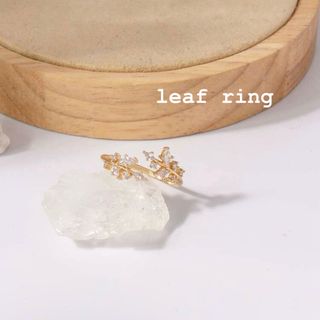 leaf design ring(リング(指輪))