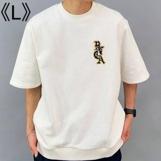 ルーカ(RVCA)の[未使用] RVCA ルーカ スウェット トレーナー 半袖トレーナー Lサイズ(スウェット)