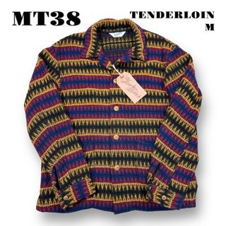 テンダーロイン(TENDERLOIN)の希少品！ TENDERLOIN INDIAN インディアン ジャケット 黒 M(ブルゾン)