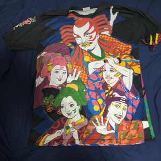 モモイロクローバーゼット(ももいろクローバーZ)の黒ブラック　半袖　Tシャツ(Tシャツ/カットソー(半袖/袖なし))