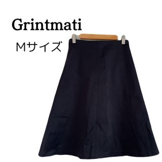 【美品】grintmati グリントマティ 上品 ロングスカート ブラック M