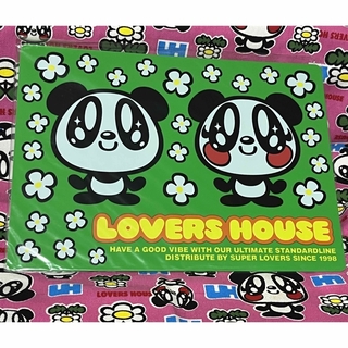 ラバーズハウス(LOVERS HOUSE)の新品ラバーズハウス　下敷　緑　ケン&メリー(その他)