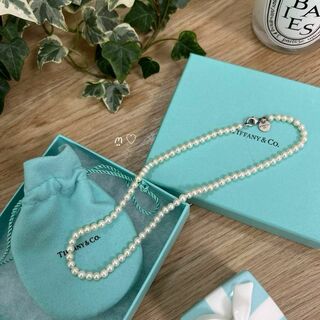 ティファニー(Tiffany & Co.)のティファニー　ベビーパールネックレス　4〜5mm　シルバークラスプ　真珠(ネックレス)