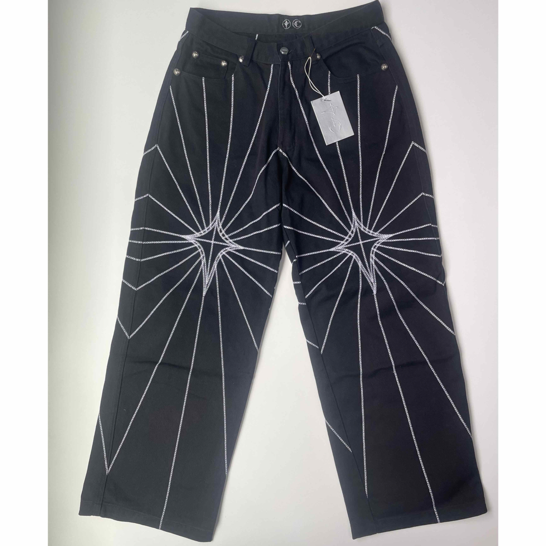 THUG CLUB TC Rise Denim Emb Pants デニム/ジーンズ THUG CLUB TC Rise Denim Emb Pants デニム/ジーンズ