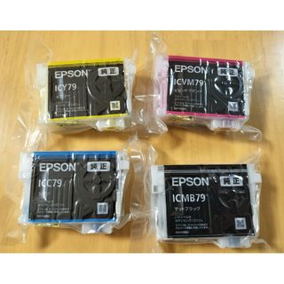 エプソン(EPSON)のEPSON 純正インクカートリッジ　79　竹　4本セット(PC周辺機器)