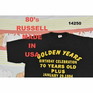 Russell Athletic - 80’ｓ Tシャツ 14250 USA製 シングルステッチ ビンテージ 90
