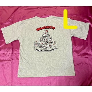 サンリオ - サンリオ ハローキティ 半袖Tシャツ 50周年 限定 レディース L 