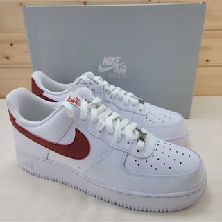 ナイキ(NIKE)のナイキ ウィメンズ エアフォース1 '07 "白/ラッグドオレンジ"28.5cm(スニーカー)