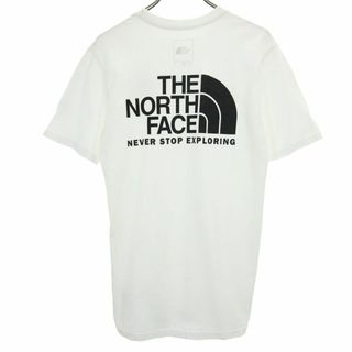 ザノースフェイス(THE NORTH FACE)のノースフェイス バックプリント 半袖 Tシャツ S ホワイト系 THE NORTH FACE メンズ(Tシャツ/カットソー(半袖/袖なし))