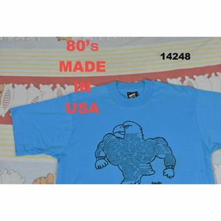 FRUIT OF THE LOOM - 80’ｓ Tシャツ 14248 USA製 シングルステッチ ビンテージ 90