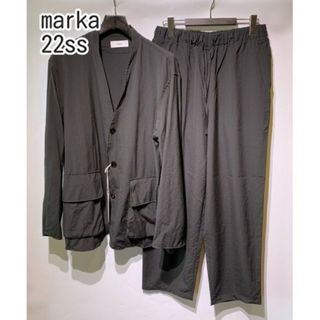 マーカ(marka)のmarka 22ss セットアップ ジャケット パンツ MARKAWARE(ノーカラージャケット)