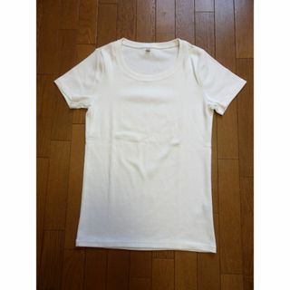 ユニクロ(UNIQLO)の【未使用】 ユニクロ　半袖 　UNIQLO　Tシャツ 肌着(Tシャツ(半袖/袖なし))