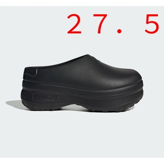 アディダス(adidas)の常田大希着用　アディフォーム スタンスミス ミュール 　ブラック　２７．５センチ(サンダル)