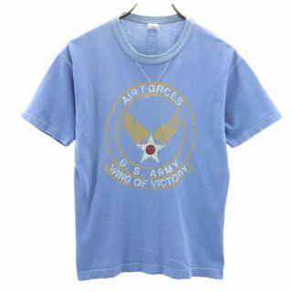 マッコイズ 半袖 Tシャツ S ブルー系 McCOY'S メンズ(Tシャツ/カットソー(半袖/袖なし))