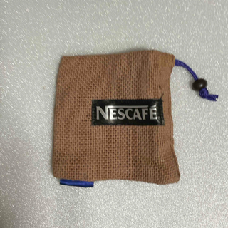ネスレ(Nestle)のネスカフェ　麻袋　コースター　★未使用　NESCAFÉ(容器)