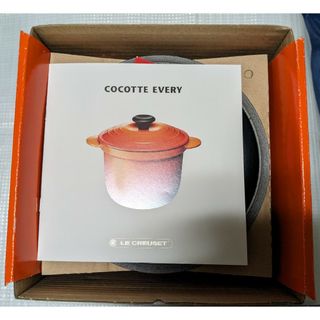 ルクルーゼ(LE CREUSET)のル・クルーゼ　ココット・エブリィ20  チェリーレッド(鍋/フライパン)