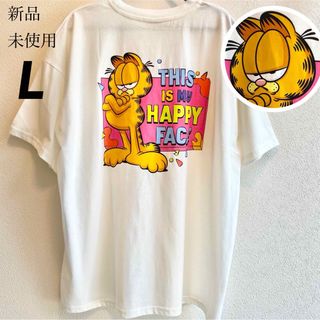 希少【L】garfield ガーフィールド ビッグシルエット半袖Tシャツ(Tシャツ(半袖/袖なし))