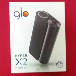 glo - 【新品未使用品】開封後発送 電子タバコ glo HYPER X2 メタルブラック