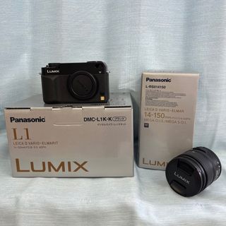 〈14-150mmレンズつき〉Panasonic パナソニック　LUMIX DMC-L1K-K デジタル一眼レフカメラ(その他)