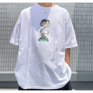 NIKE MLBボブルヘッド Tシャツ XXL 2001 VINTAGE(Tシャツ/カットソー(半袖/袖なし))