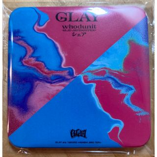 GLAY whodunit 楽天ブックス限定先着特典 缶バッジスクエア型(ミュージシャン)