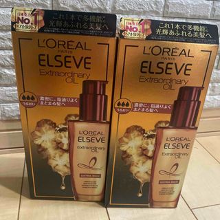 ロレアルパリ(L'Oreal Paris)のロレアルパリ　エルセーヴ　エクストラオーディナリーオイル　100ML 2本セット(オイル/美容液)