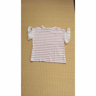 anyFAM - エニィファム(anyFAM)ボーダー袖フリルTシャツ110サイズ