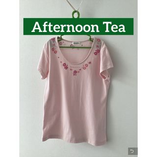 AfternoonTea - ★アフタヌーンティー★ レディース　ピンク　半袖　Tシャツ　サイズ38