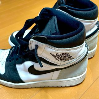 ナイキ(NIKE)のナイキエアジョーダン1ハイOGブリーチドコーラル(スニーカー)