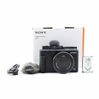 ソニー(SONY)のSONY VLOGCAM ZV-1【ほぼ新品】(コンパクトデジタルカメラ)