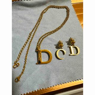 Dior - 中古　ディオール・アクセサリー・ネックレス&ピアス