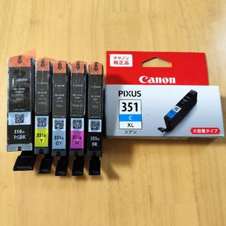 キヤノン(Canon)のCanon BCI-351XL+350XL/6MP キャノン　純正インク(PC周辺機器)