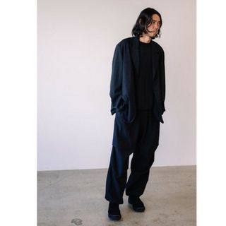 COMOLI  ウールジャケット ＆ ニータックパンツ セットアップ　24ss