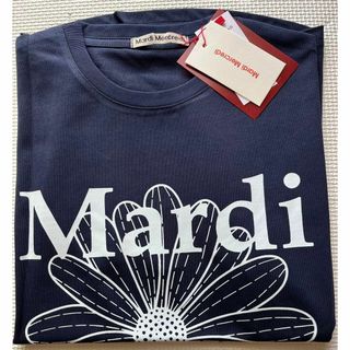 Mardi Mercrediマルディメクルディ 人気Tシャツ　ネイビーホワイト(Tシャツ(半袖/袖なし))